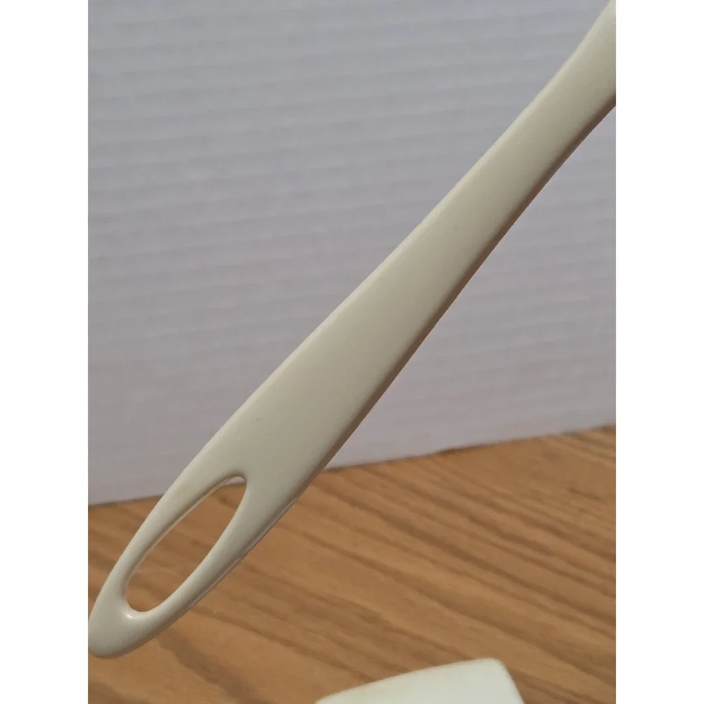 Lot Of 2 Spatulas Vintage Ensar Corp/Foley Nylon 2 Slotted Brown/Ivory USA